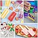 6'' & 4.5'' 2000 Pcs Popsicle Sticks Craft Sticks Bulk Wax Sticks for Hair Removal Splinter-Free Wooden Waxing Sticks Large Wax Applicator Sticks Wax Stick for Body and Face, Craft Sticks