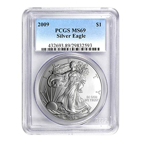 2009 American Silver Eagle ASE $1 MS-69 PCGS