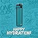 Ion8 Quench Leak Proof BPA Free Outdoors & Gym Water Bottle, 1000ml (32 oz), Frosted Aqua