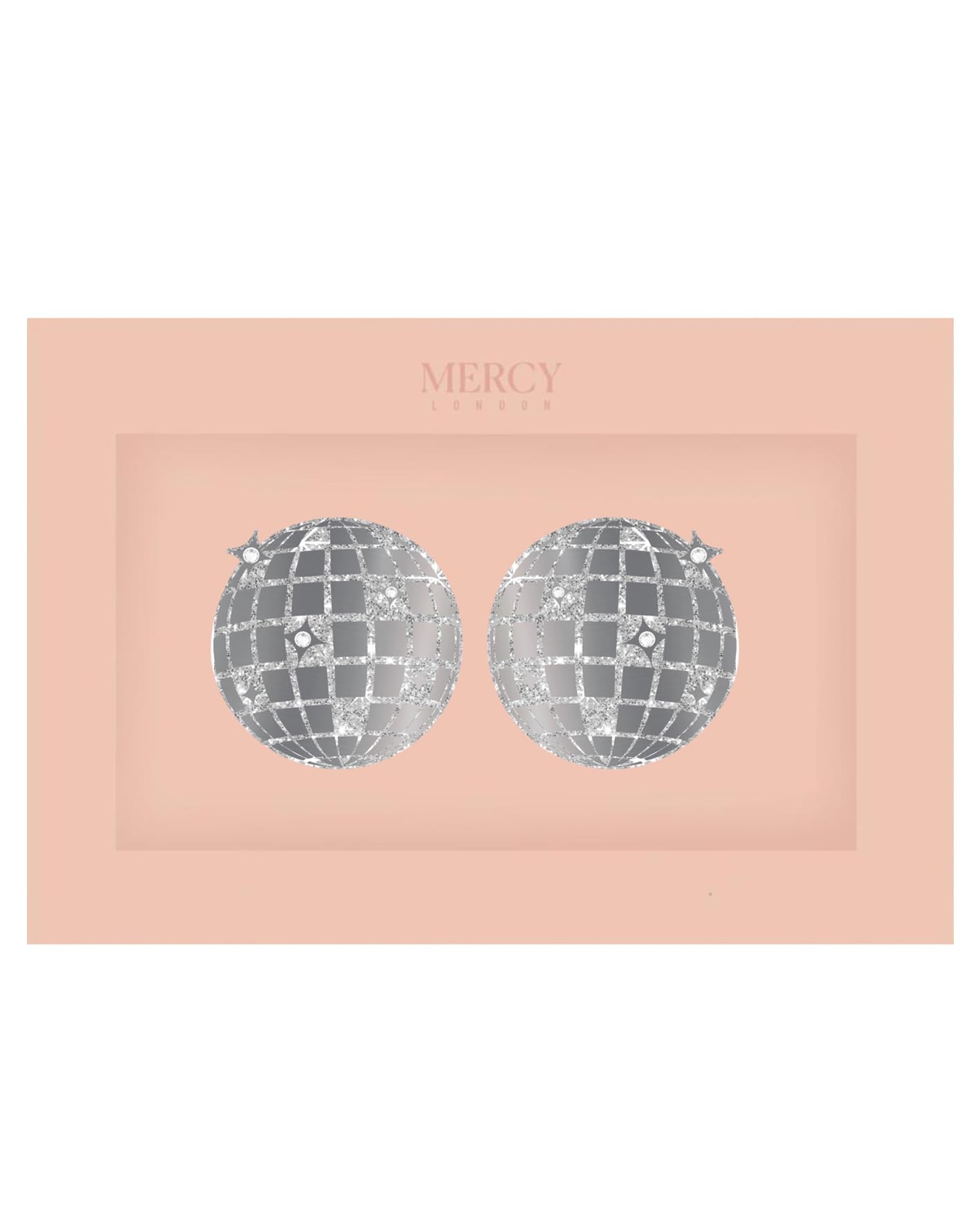 Mercy London Women's Disco Balls Pasties Nipple Covers Stickers For One Size