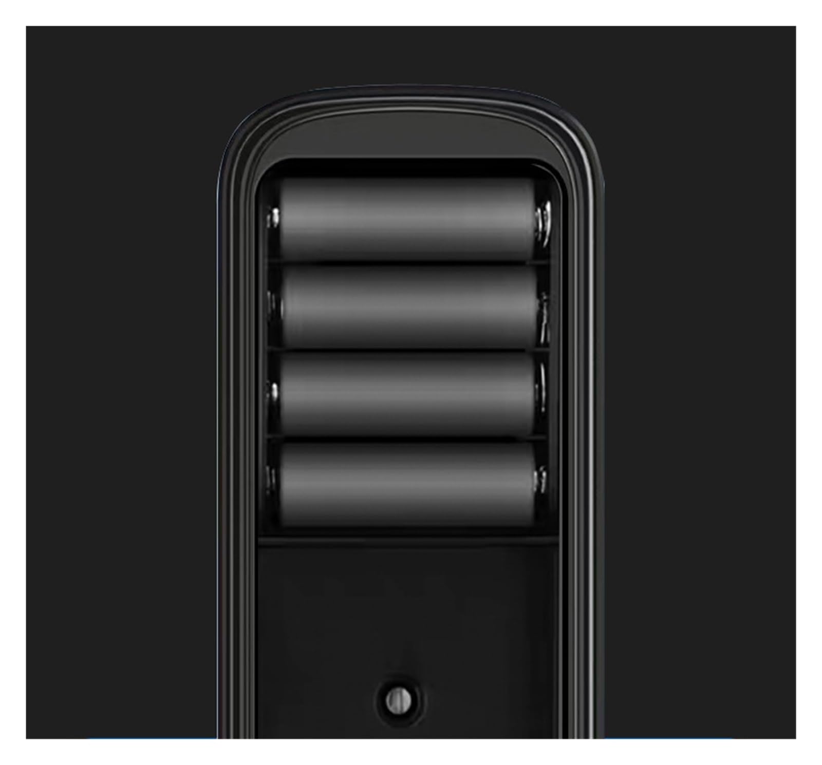 serrure connectée Serrure biométrique intelligente à empreintes digitales, serrures de porte d'entrée sans clé for porte d'entrée, for bureau, appartement, Garage digitale(Svart)