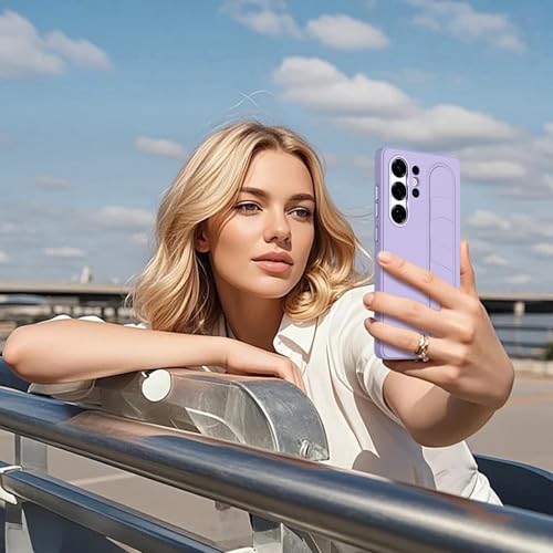 Image of for Samsung Galaxy S25 Ultra 5G with Smart Button, Standing Grip Phone Case with Kickstand, for Samsung S25 Ultra 5G Case Smart Button Cover | Hand Strap | Soft Touch | Stand Grip | Smart Butto