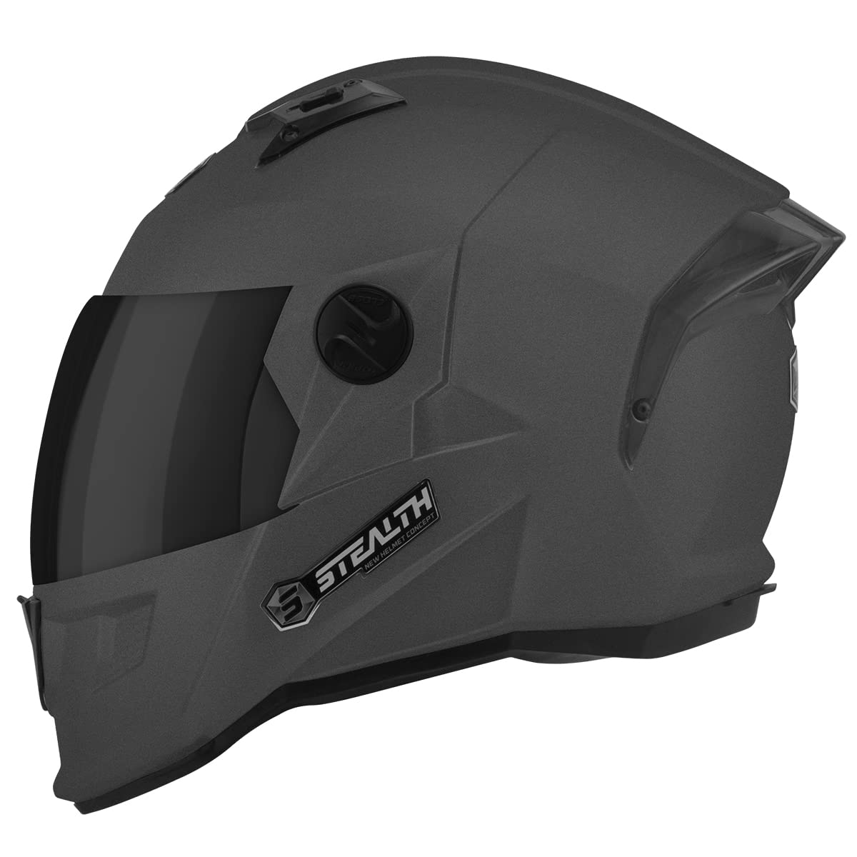 CAPACETE FECHADO PRO TORK STEALTH SOLID FOSCO PRETO FOSCO TAM. 56