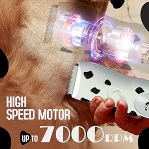 Dog Clippers Grooming Kit, Quiet Cordless Dog Trimmer, Small Electric USB Rechargeable Pet Grooming Clippers Tools for Dog Cat, Waterproof Shaver for Cats Dog Clippers Grooming Kit Quiet Cordless Dog Trimmer Small Electric USB Rechargeable Pet Grooming Clippers Tools for Dog Cat Waterproof Shaver for Cats