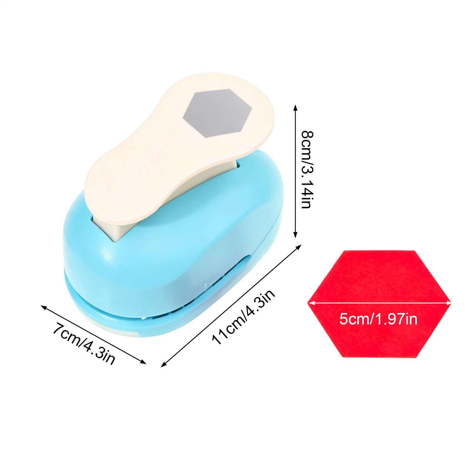 Perforadora universal Hexagon Scrapbooking Accesorios