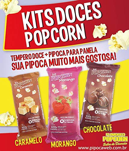 Tempero Para Pipoca Popcorn Pizza 100G