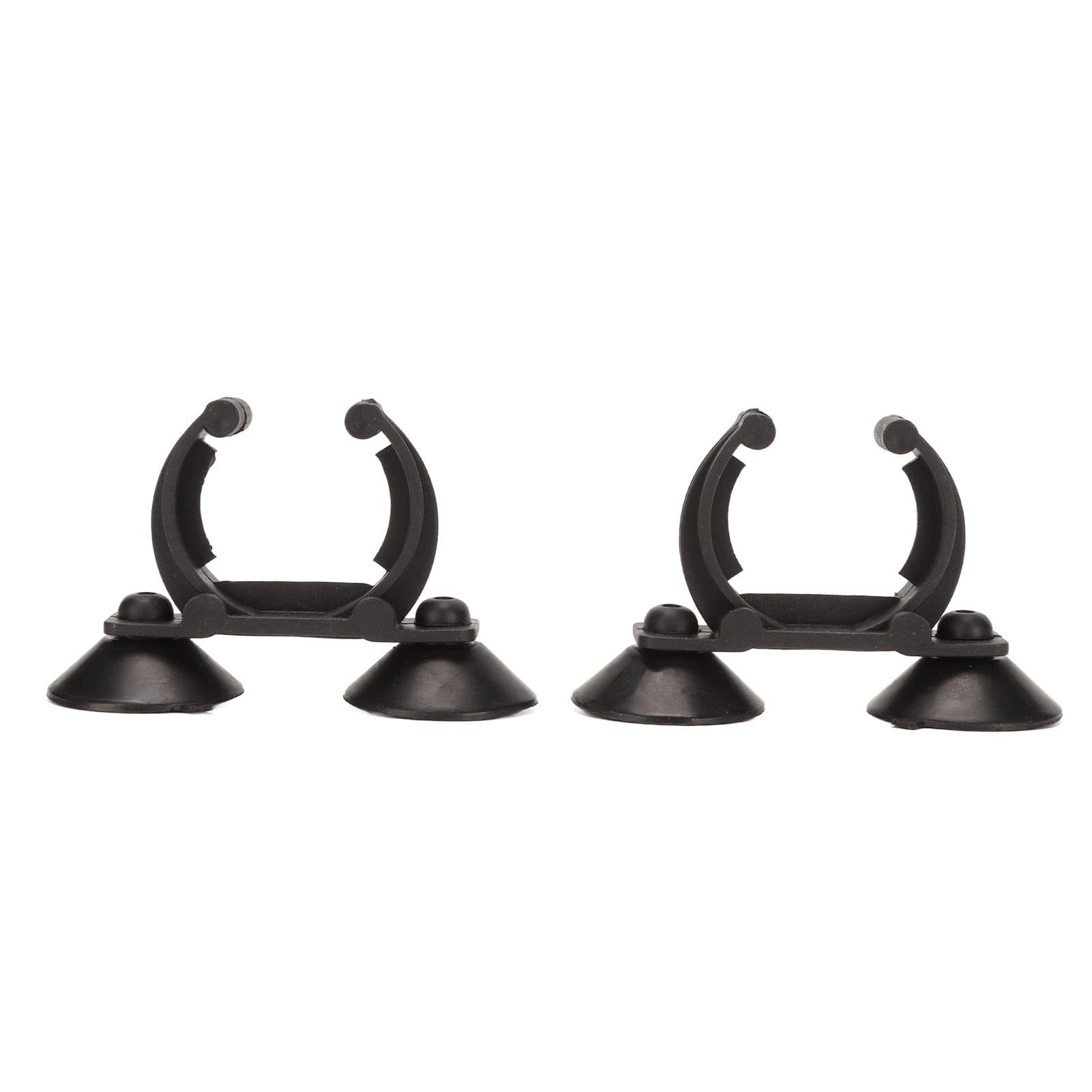 Aquarium Heater Strong Suction Cup Clips High Performance Fixing Heating Rod Holders for Fish Tanks, 2 Pack for LED Lights, Heating Rods, Water Pipes
