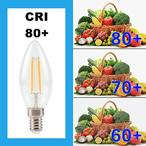 Elinkume, 6 lampadine a LED a candela, 6 W