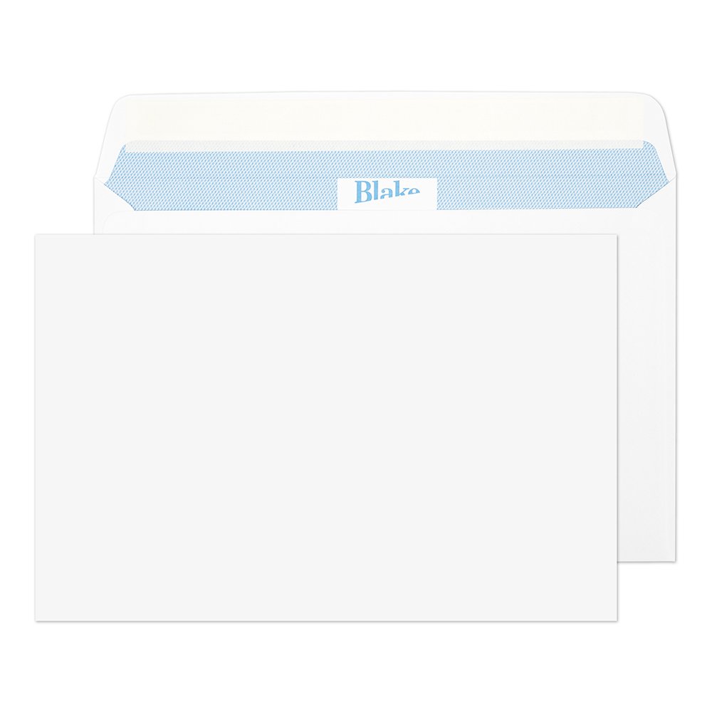 Blake Office - Premium Envelopes (152 x 229mm) - Pack of 500 - Thickness 120GSM - FSC Certified White Envelopes 6 x 21.5 Inches - Corporate Business Envelope - Laser & Printer Compatible (39115)