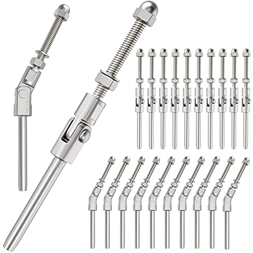 Cable de 3/16 terminal de acero inoxidable T316 con ajuste angular BLIKA 2