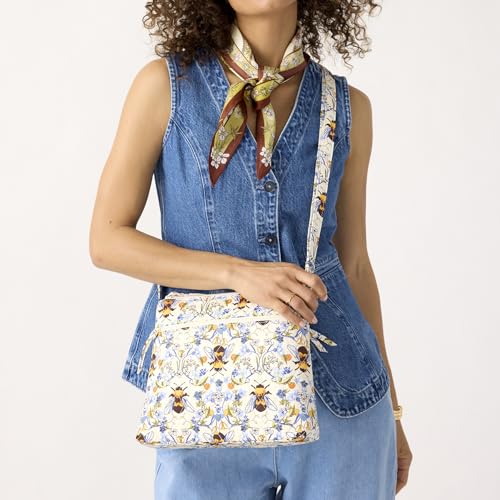 Vera Bradley Premium Cotton Original Zip Hipster Crossbody Bag4