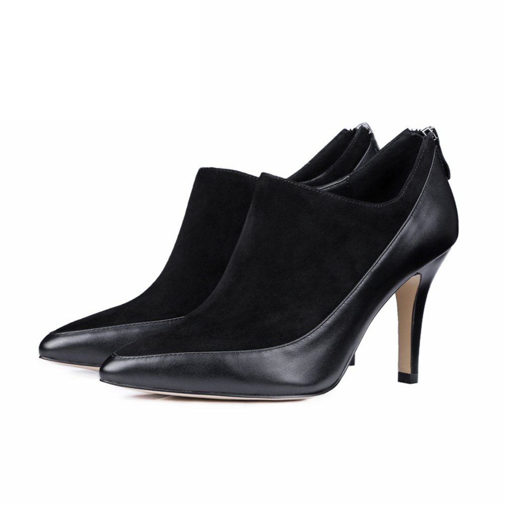 Chaussures pointues cuir talon aiguille taille 36 escarpins printemps - 3