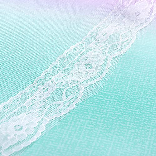 Xidi Dream Star Blackout Curtains For Kids Rooms Girl Princess Curtain For Daughter Bedroom Window (Pink Purple Green, W34 X L63) #TOP5