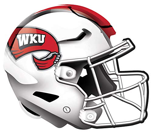 Fan Creations NCAA Western Kentucky Hilltoppers Unisex Western Kentucky Authentic Helmet, Team Color, 12 inch