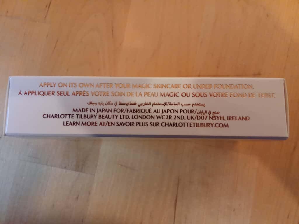 CHARLOTTE TILBURY Unsichtbare UV-Grundierung für makellose, porenlose Haut by BELLA