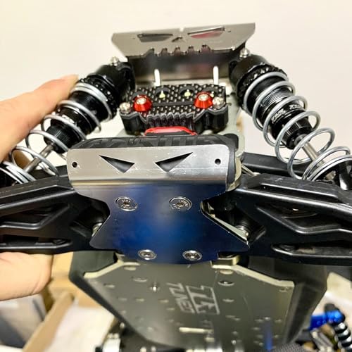 Image of Skid Plate Chassis Guard for Arrma 6S,Skid Plate Chassis Upgrade Part | 1 /8 Talion EXB /Typhon TLR /Kraton EXB /Notorious EXB,2mm Thick Chassis Armor Undershield Protector Bottom Cover-304SS