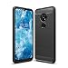 Produktbild Cruzerlite Nokia 7.2 hülle, Nokia 6.2 hülle, Carbon Fiber Texture Design Back Cover Anti-Scratch Shock Absorption Case Schutzhülle für Nokia 7.2/ Nokia 6.2 (Black)