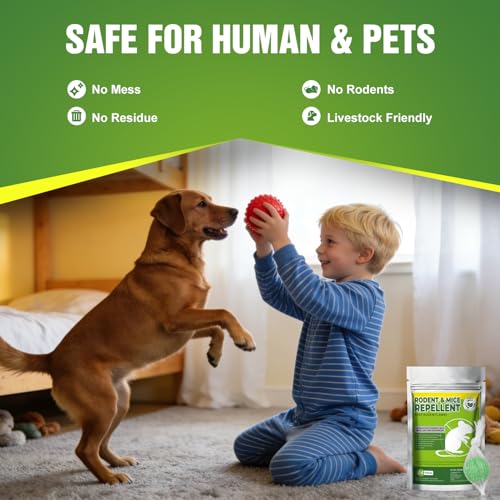 Save on 24PCS Natural Mice Repellent Moth Balls - Pet Safe - Image 5