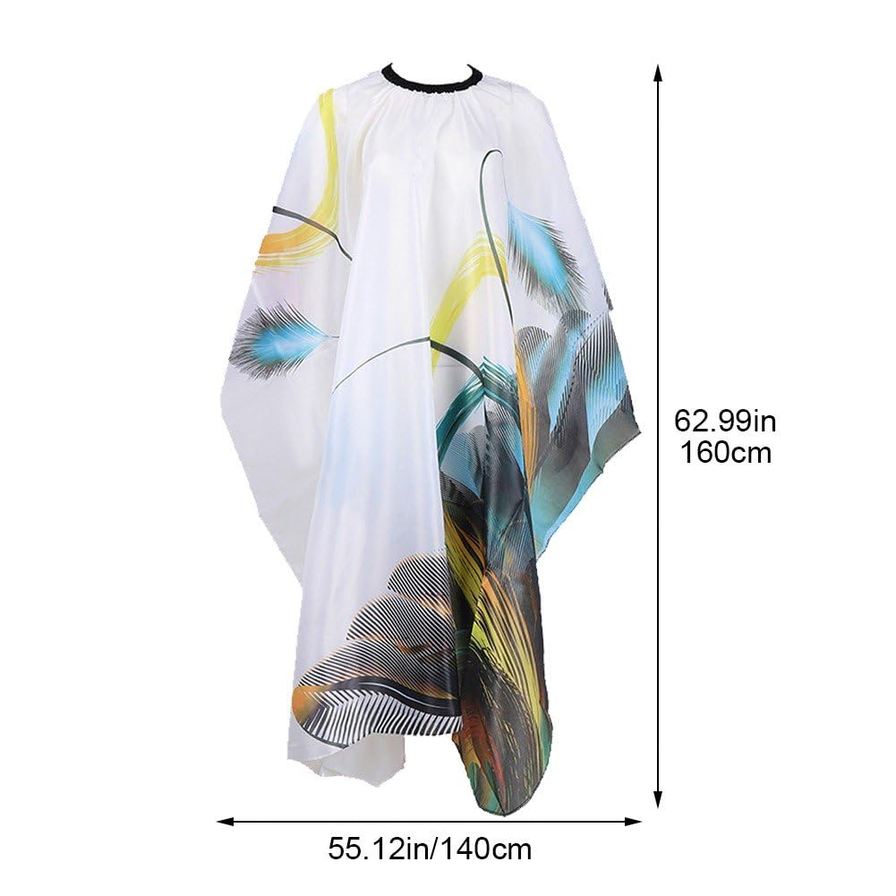 Fryzjerska peleryna do strzyżenia wodoodporna peleryna fryzjerska peleryna do strzyżenia włosów stylizacja peleryna do makijażu do pielęgnacji włosów farbowanie fryzur