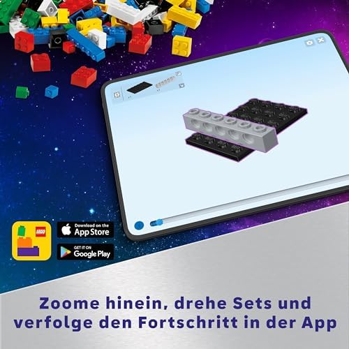 6. Bild von LEGO City Raumschiff, Weltraum-Spielzeug mit Space Shuttle für Kinder zum Bauen, Jungen und Mädchen ab 6 Jahren, Set mit Astronaut-Figur 60430