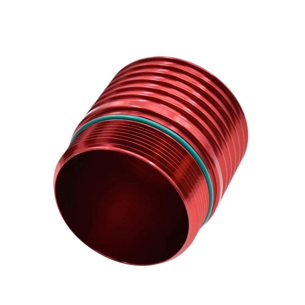 Parte di modifica speciale for auto motore Coperchio del filtro dell'olio Alloggiamento del filtro in lega di alluminio(Black)