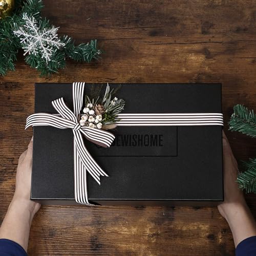 BEWISHOME High-End Watch Case, 12 Slot Watch Box with Valet Drawer, Luxury 2-Layer Watch Display Case for Jewelry, Wooden Watch Holder, Watch Organizer for Men Women Brown SSH02Y4