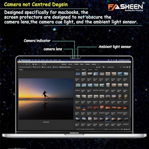 Image of FASHEEN ScreenGuard Compatible With HP OmniBook 5 OLED & OmniBook 7 (Previously Pavilion) / HP Elite 640 G11 / OmniBook X Flip (14 Inch, 16:10 Ratio Laptop) Screen Protector Not a Tempered Glass,