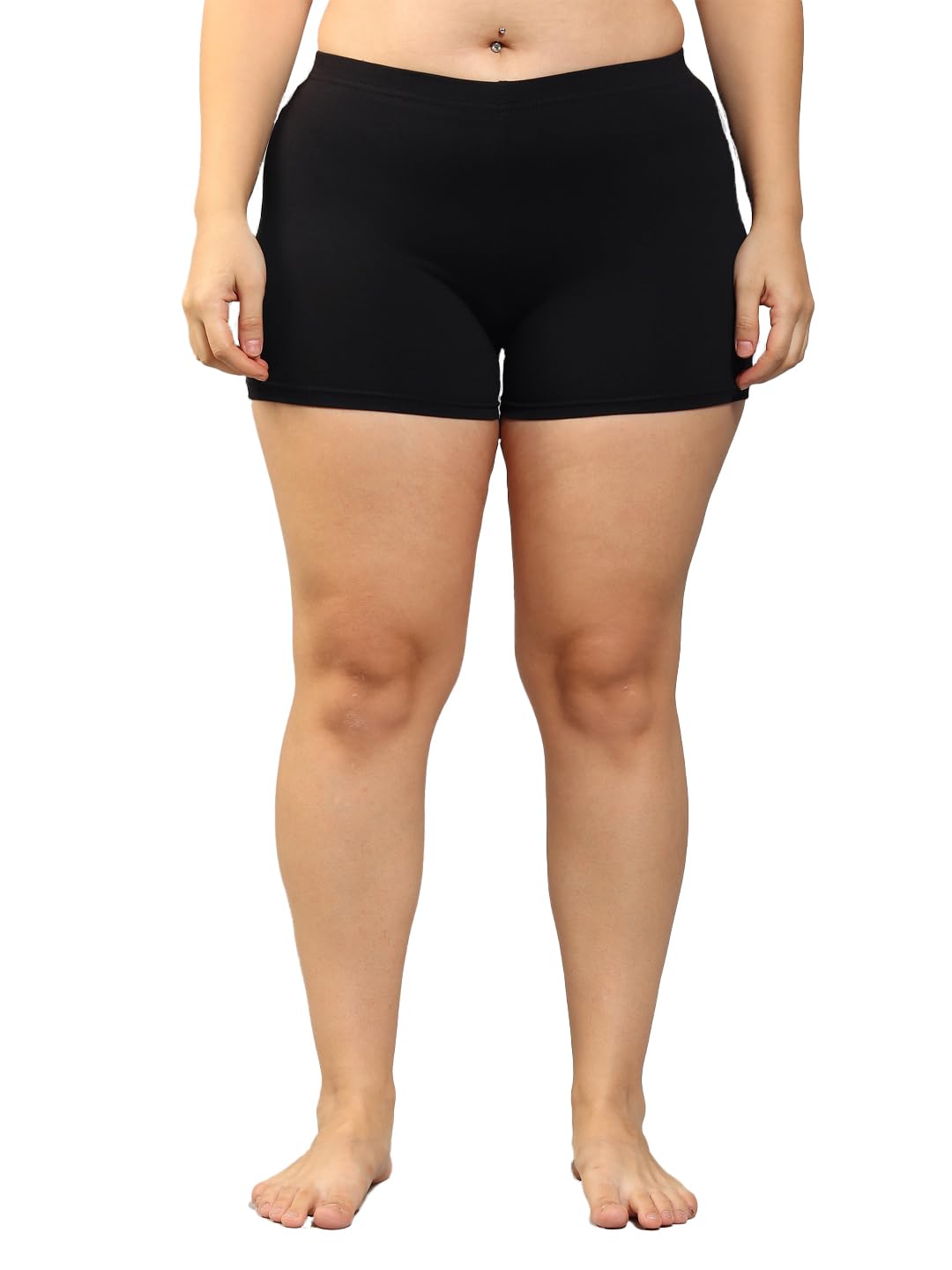 Women Boyshorts Super Combed Cotton Stretchable Mid Waist Boxer Brief Panties