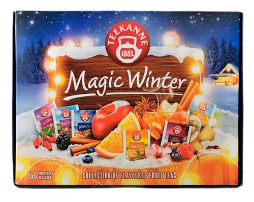 Teekanne Magic Winter Fruits Collection Box 6 x 5 Beutel Früchtetee (Winter Collection)
