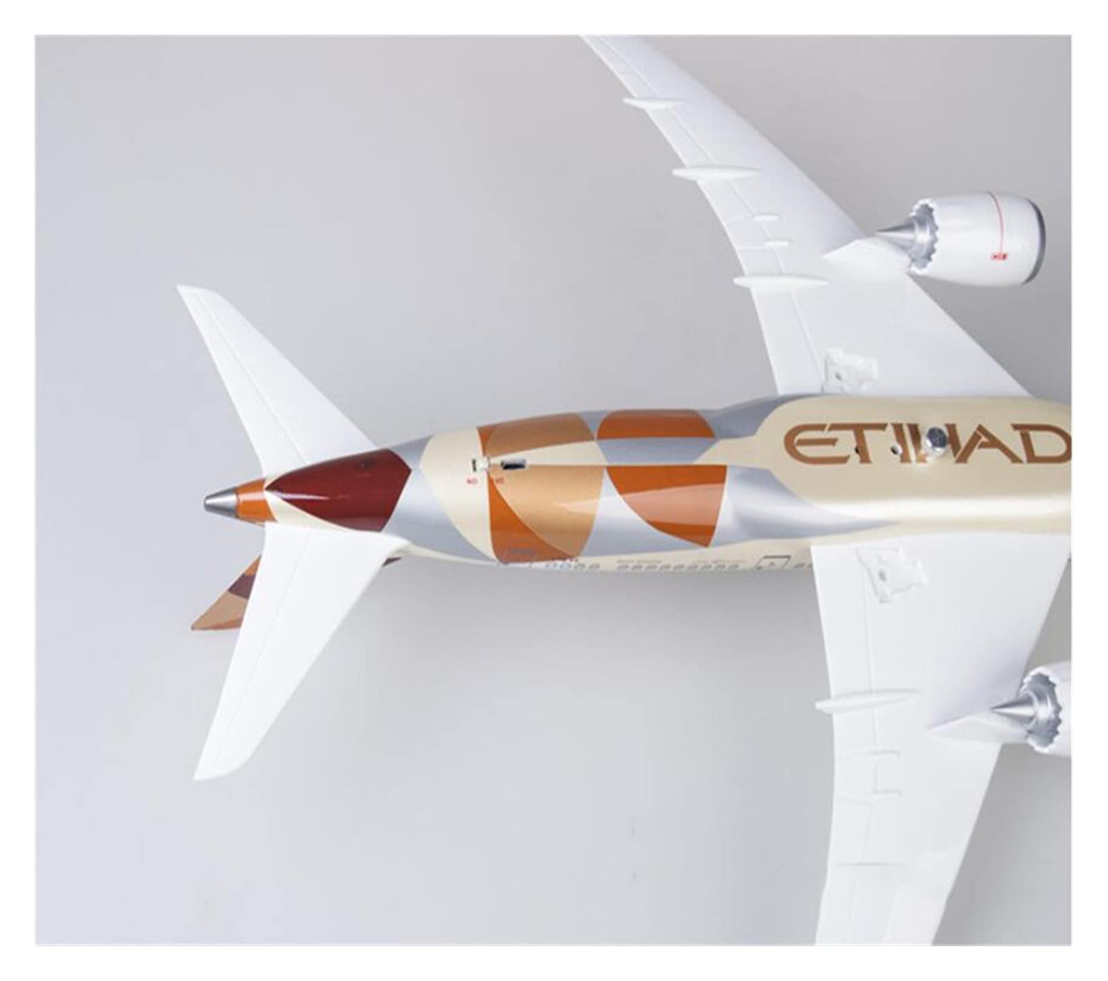 1 130 dla Boeinga B787 prototypowy model samolotu linii lotniczych lekkie koło skala odlew ciśnieniowy żywica prezenty dla dorosłych Hobby zestaw do gry (bez światła)
