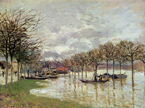 Lienzo cuadro de Alfred Sisley poster para decoraciones del hogar cuadro sobre lienzo 60x90cm