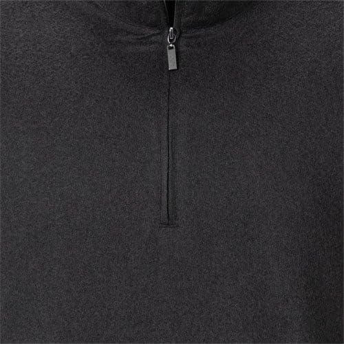 Greg Norman Men's Lined Golf Wind Sweater Black M4