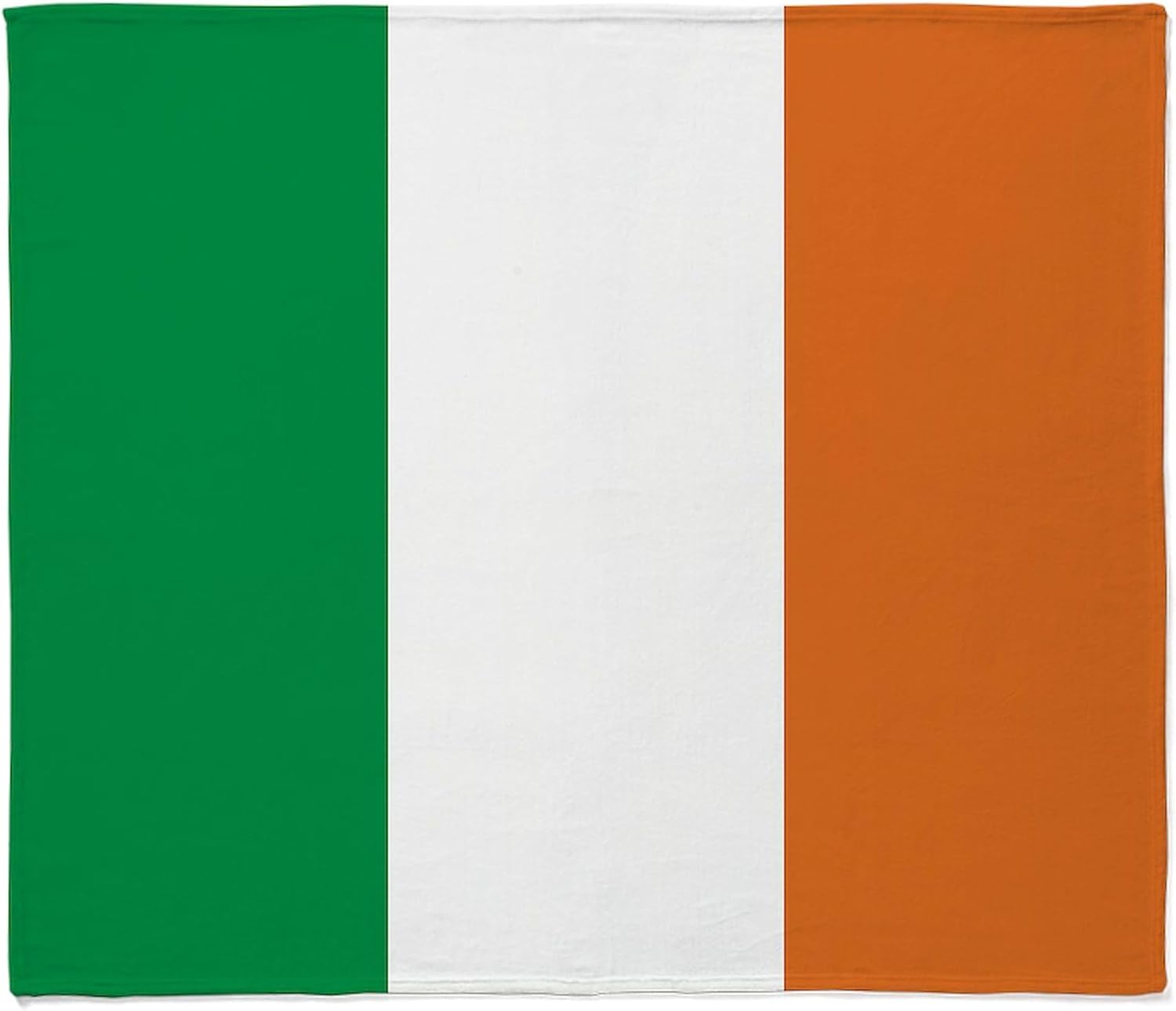 CafePress Ireland Irish Flag Throw Blanket Super Soft Fleece Plush Throw Blanket, 60"x50"