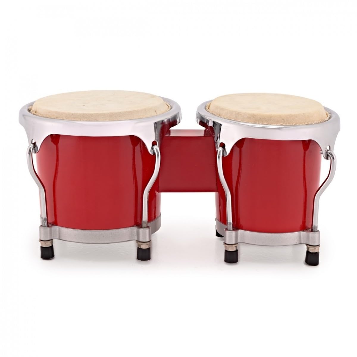 Set di mini bongo da 4" + 5" per bambini e principianti | Bongo 4 e 5 pollici costruiti a mano, pelli naturali a tensione regolabile, costruzione plastica durevole