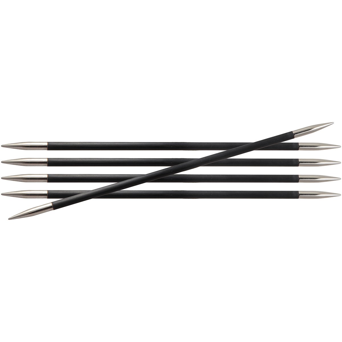 Aiguilles doubles pointes Karbonz Knitter's Pride 2mm en carbone de 20 cm