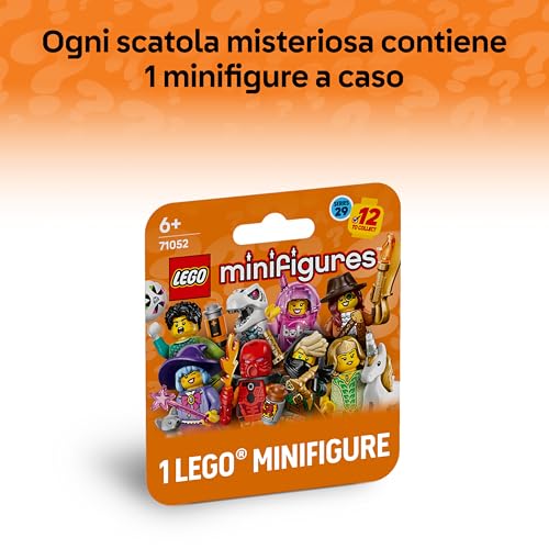 Minifigures Serie 29 - Scatola a Sorpresa - Giocattolo con 1 di 12 Personaggi da Collezione tra cui: Portiere di Calcio ed Elfo Unicorno - Idea Regalo per Bambini e Bambine da 6 Anni - 71052 - Lego - Immagine 2
