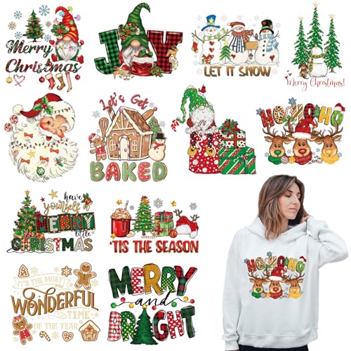 Christmas Iron on Transfers for T Shirts