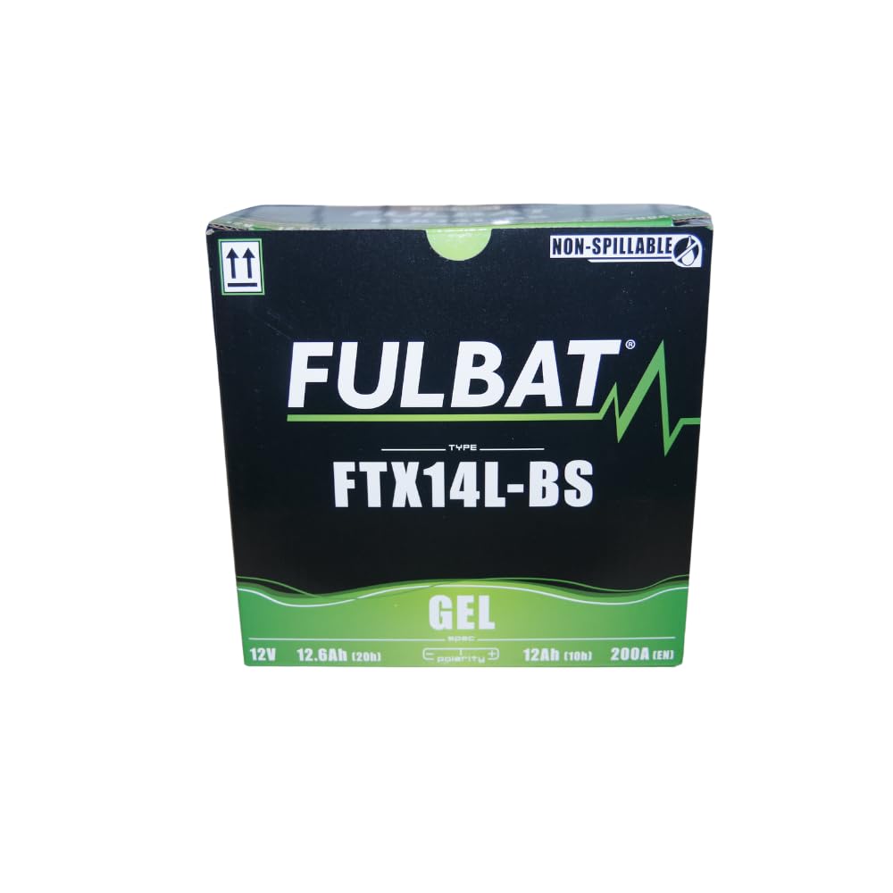 Batterie Fulbat MF AGM FTX14L-BS 12 V 12.6 AH