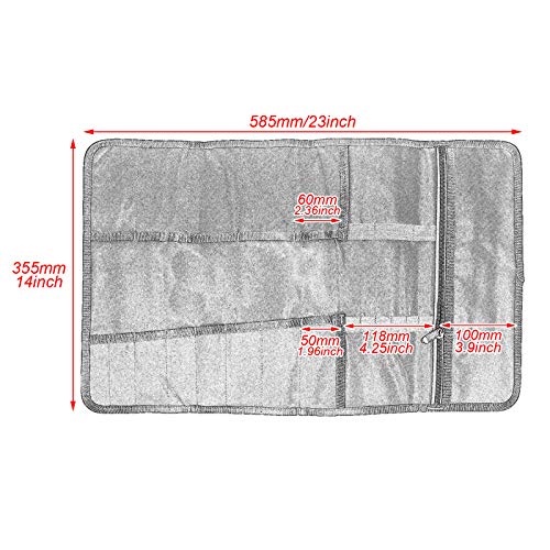 Bolsa organizadora de chaves de lona impermeável HDBUBALUS