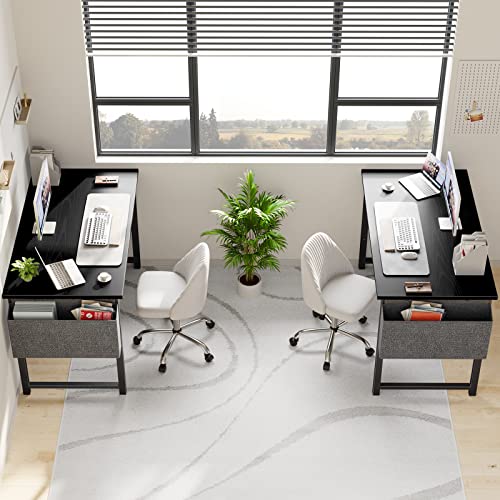 image for OLIXIS Computer Desk 48 Inch Home Office Work Study Writing Student Ki