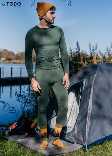 TODO Wasserdichte Socken Herren mit Mambrane. Wandersocken Wasserdichte Socken Wasserdicht Türkis Forest 43-46