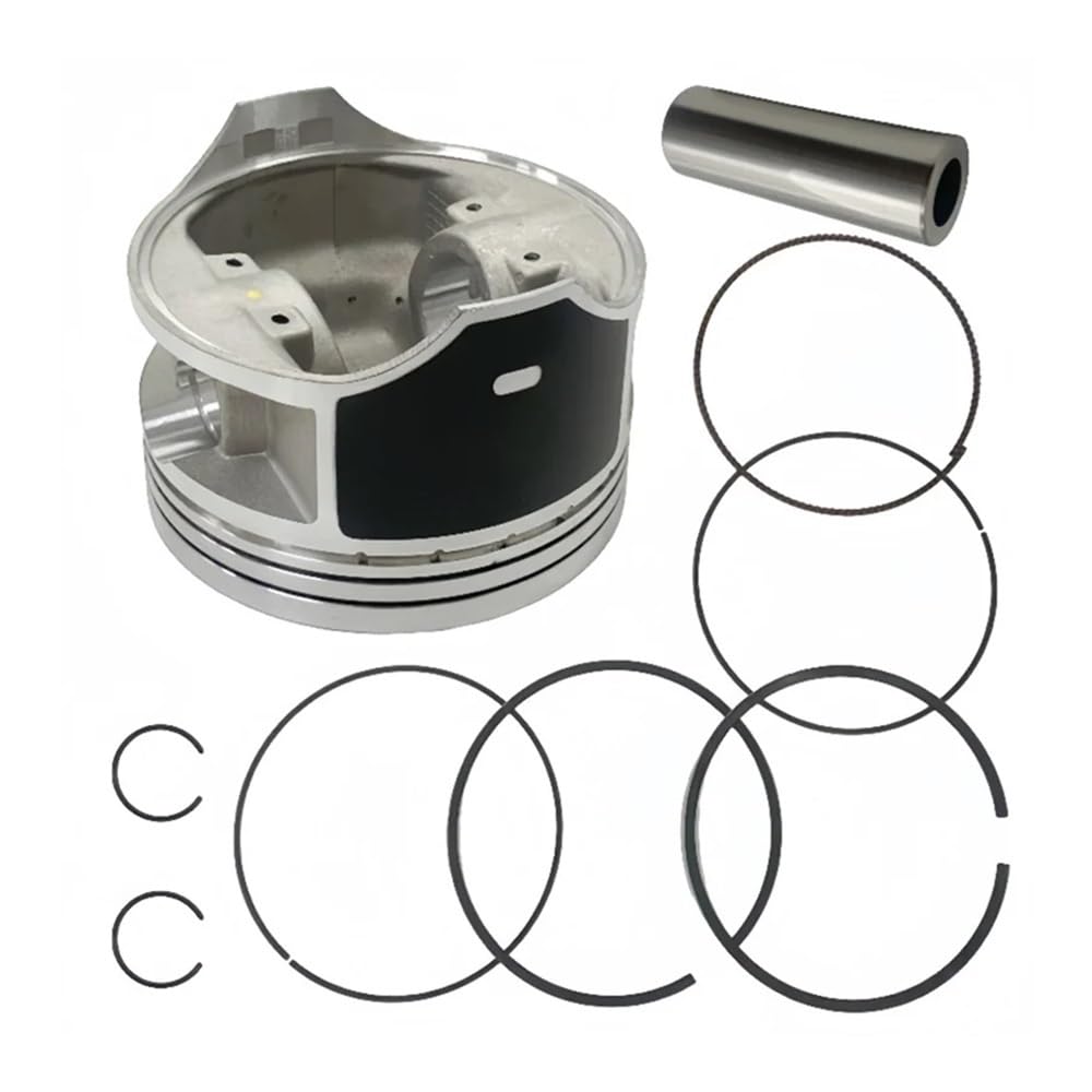 Moto motore anello Kit Di Parti Del Pistone Motore Da 100 Mm Guarnizione Cilindro Per KLR 650 KLR650 Per Tengai 2008 2009 2010 2011 2012-2018