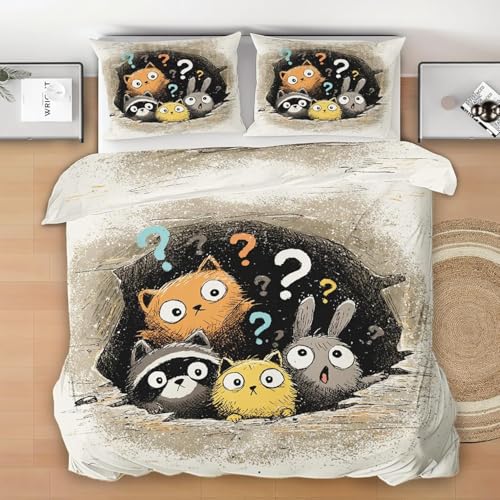 BJCJGGL Funda Nordica 90 Animales Comicos