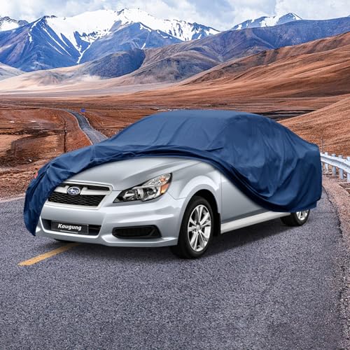 Image of Kaugung Heavy Duty Car Cover Custom Fit Subaru Legacy (2000-2025),Waterproof All Weather Resistant Outdoor Sun Rain Dust Snow Protection with Anti-Theft Lock.(USA Warehouse,Within 3-7 Days)