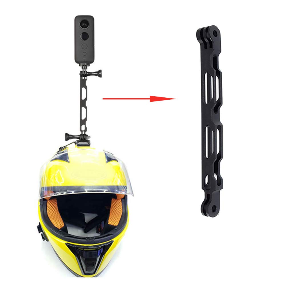 Bras D'Extension Casque Gopro 16.5cm Alliage Aluminium - Support Caméra Action Stable Et Robuste