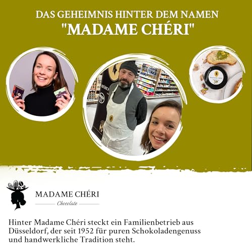 Madame Chéri Pistaziencreme vegan aus 30% Antep Pistazien | 200g | Pistazienaufstrich auf Kichererbsenbasis ohne Zusatzstoffe aus der Türkei | Pistazien ideal für Brot und zum Füllen von Kuchen