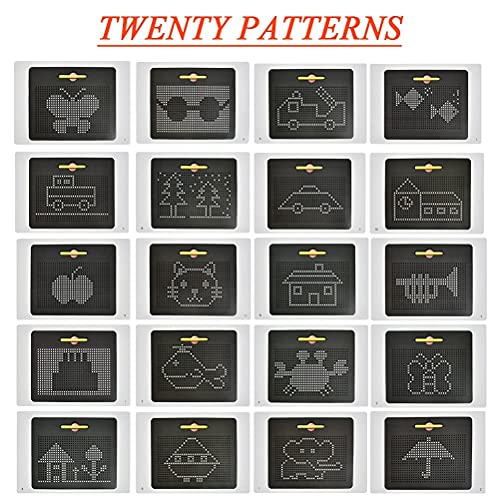 NA Magnetisch tekenbord, grappige magnetische stalen bal | Tekenen Schrijven Stencil Plaat, Creatieve Pads Magneet Pen… - Image 6