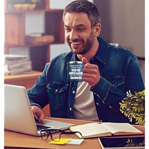 Gifts for Men - Sometimes You Forget You're Awesome Coffee Mug, Birthday Gifts for Men, Him, Dad, Guy, Stocking Stuffers White Elephant Gifts - 14Oz Navy Blue Gifts for Men Sometimes You Forget Youre Awesome Coffee Mug Birthday Gifts for Men Him Dad Guy Stocking Stuffers White Elephant Gifts 14Oz Navy Blue