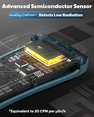image for Radiation Detector AEGTEST Radar-5633 Portable Nuclear Radiation Detec