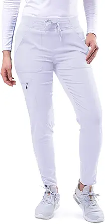 Adar Pro Scrubs for Women - Ultimate Yoga Jogger Scrub Pants